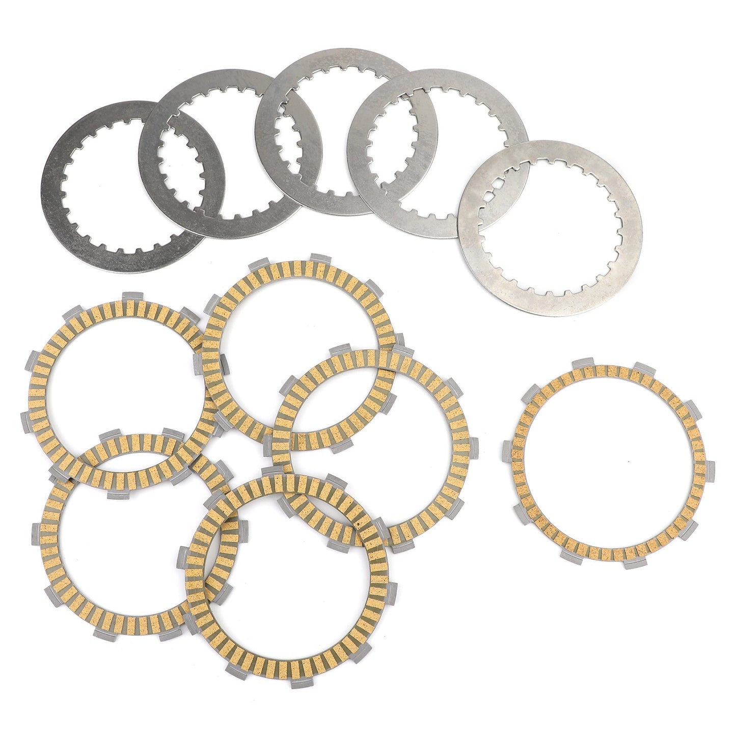 Clutch Kit Steel & Friction Plates fit for Honda CRM125R NSR125F NSR125R TRX350