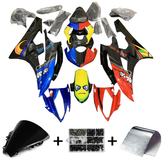 2006-2007 Yamaha YZF 600 R6 Fairing Kit Bodywork Plastic ABS