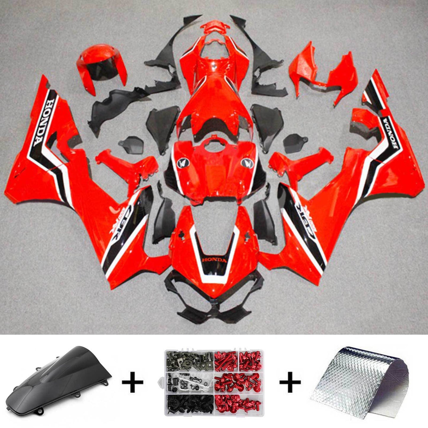 2017-2023 Honda CBR1000RR Amotopart Injection Fairing Kit Bodywork Plastic ABS #101