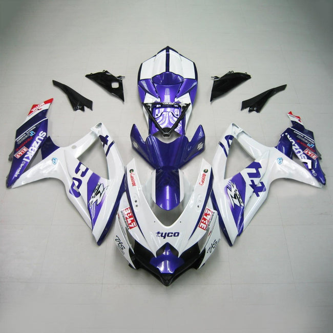 2008-2010 Suzuki GSXR 600/750 K8 Amotopart Injection Fairing Kit Bodywork Plastic ABS #149