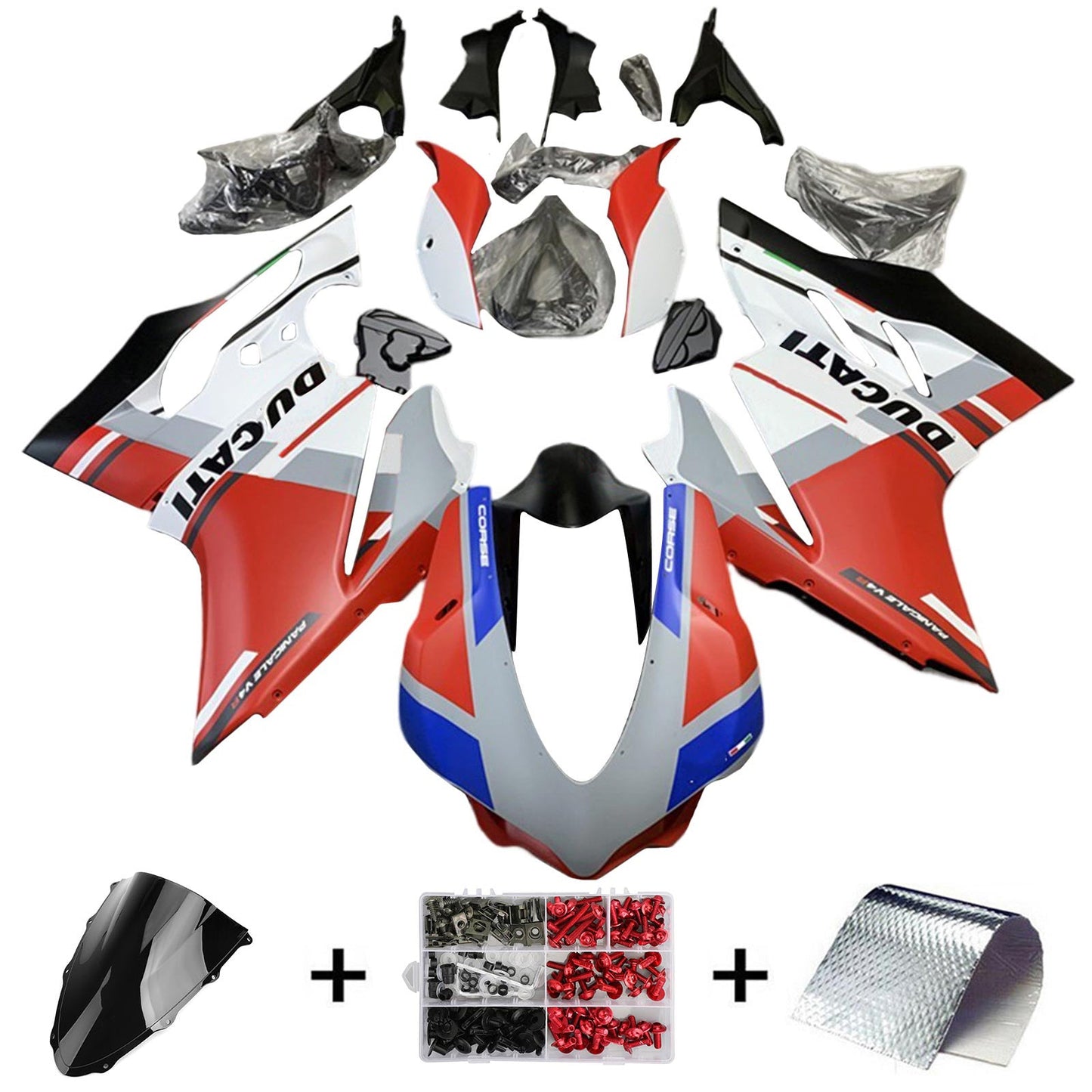 2015-2020 Ducati 1299 959 Fairing Kit Bodywork Plastic ABS