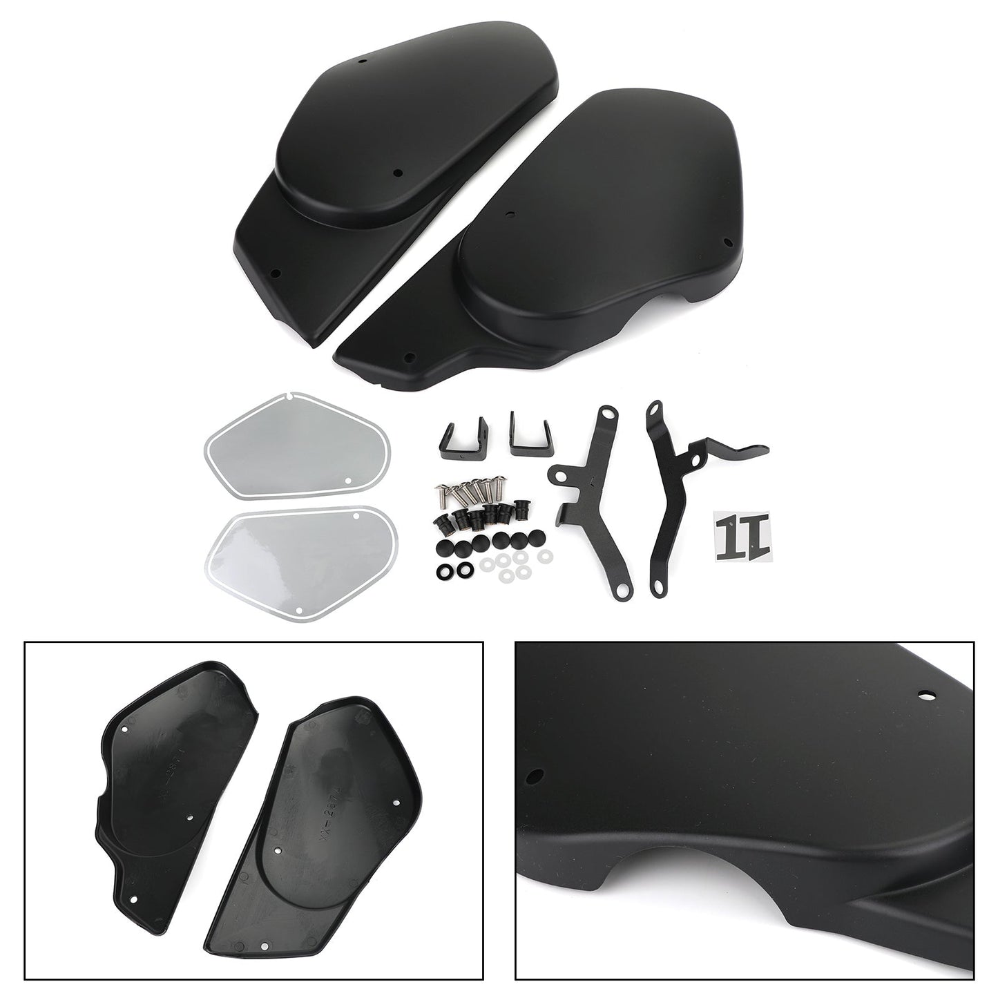 Side Cover Fairing For Yamaha XSR700 2016-2020 BLK