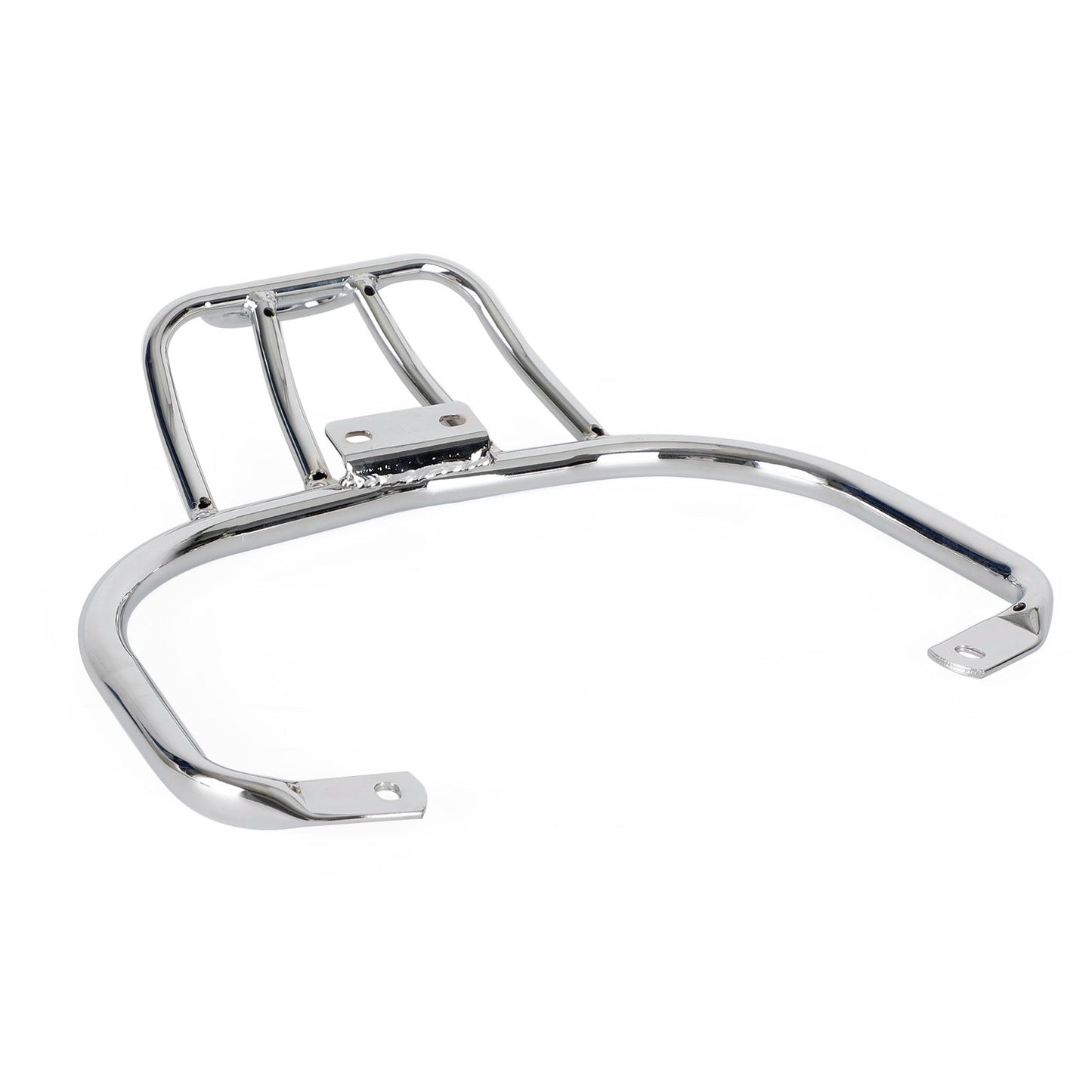 Sloped Rear Rack Carrier Pannier Chrome For Vespa GTS250 GTS300 GTV300 08-22