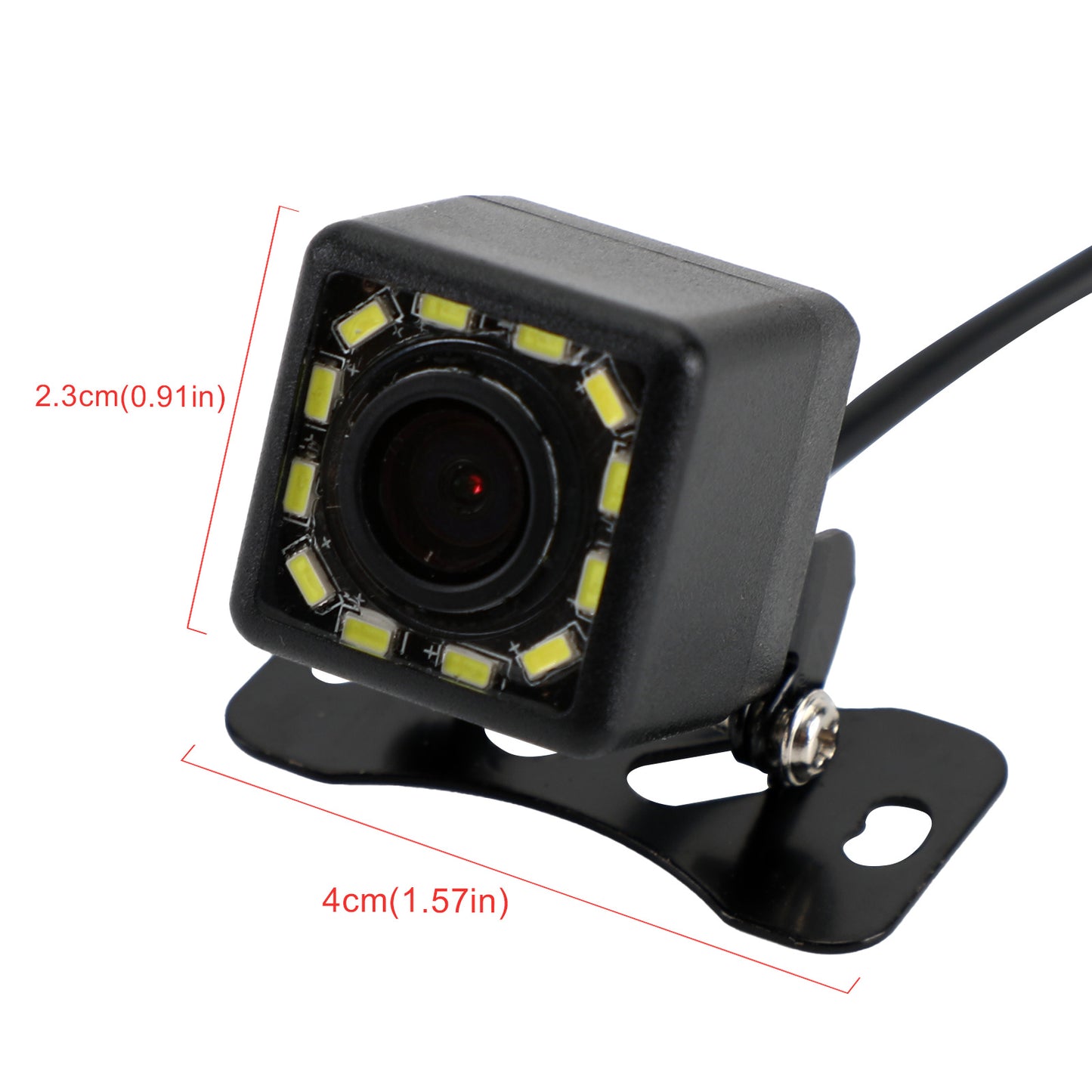 150º Dynamic Trajectory Car Rear View Reverse Backup Parking Camera Night View