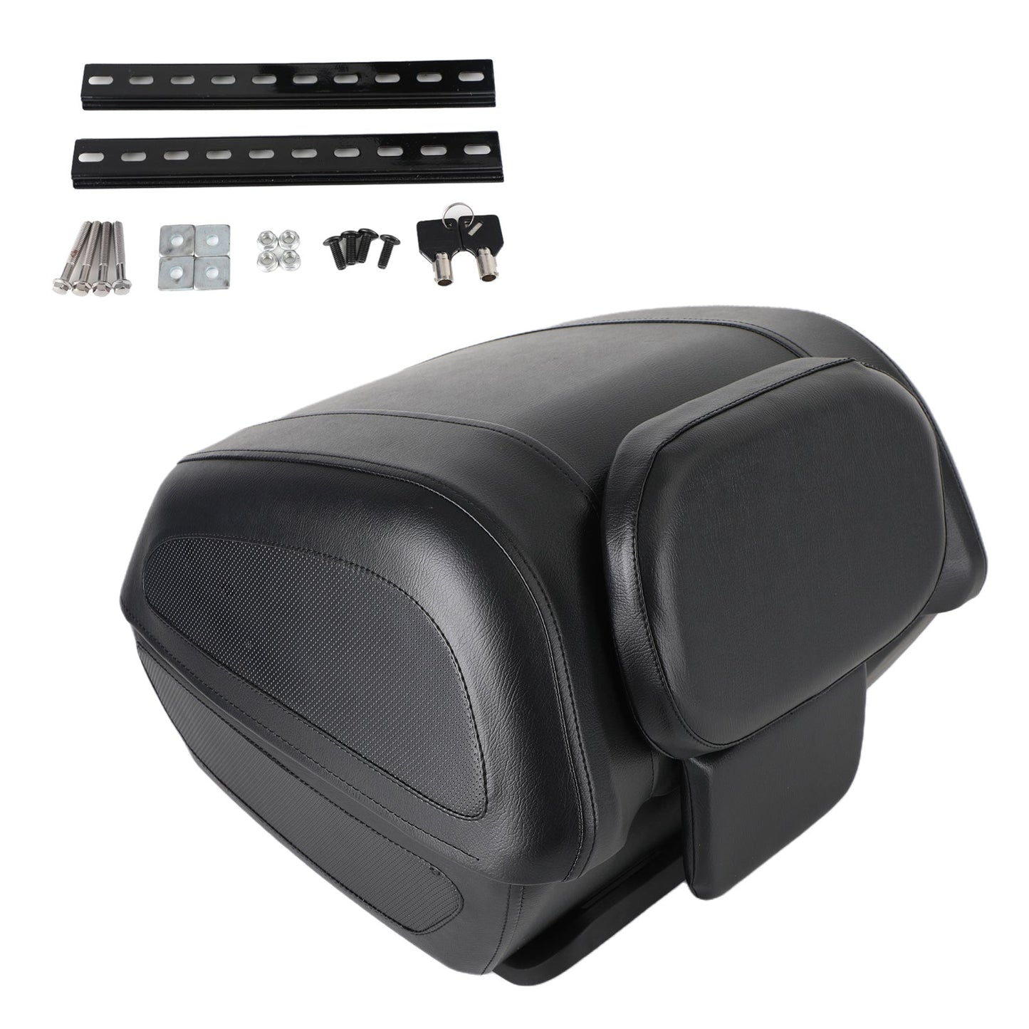 Waterproof Motorcycle Tail Bag Luggage Pack Seat Rear Storage Saddle Large Bag