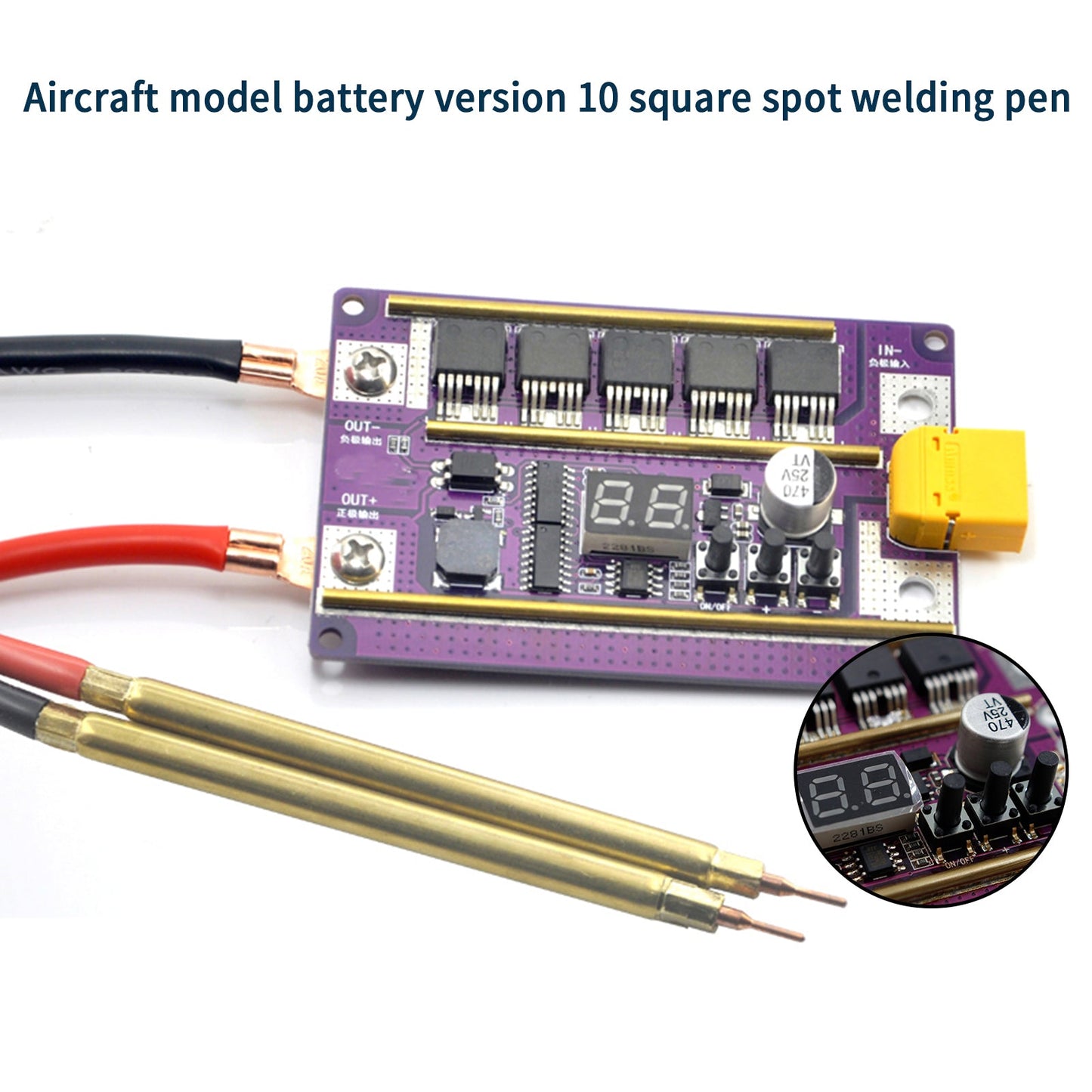 Control Board Spot Welding 99 Adjustable Power Gears For Spot Welding Machine