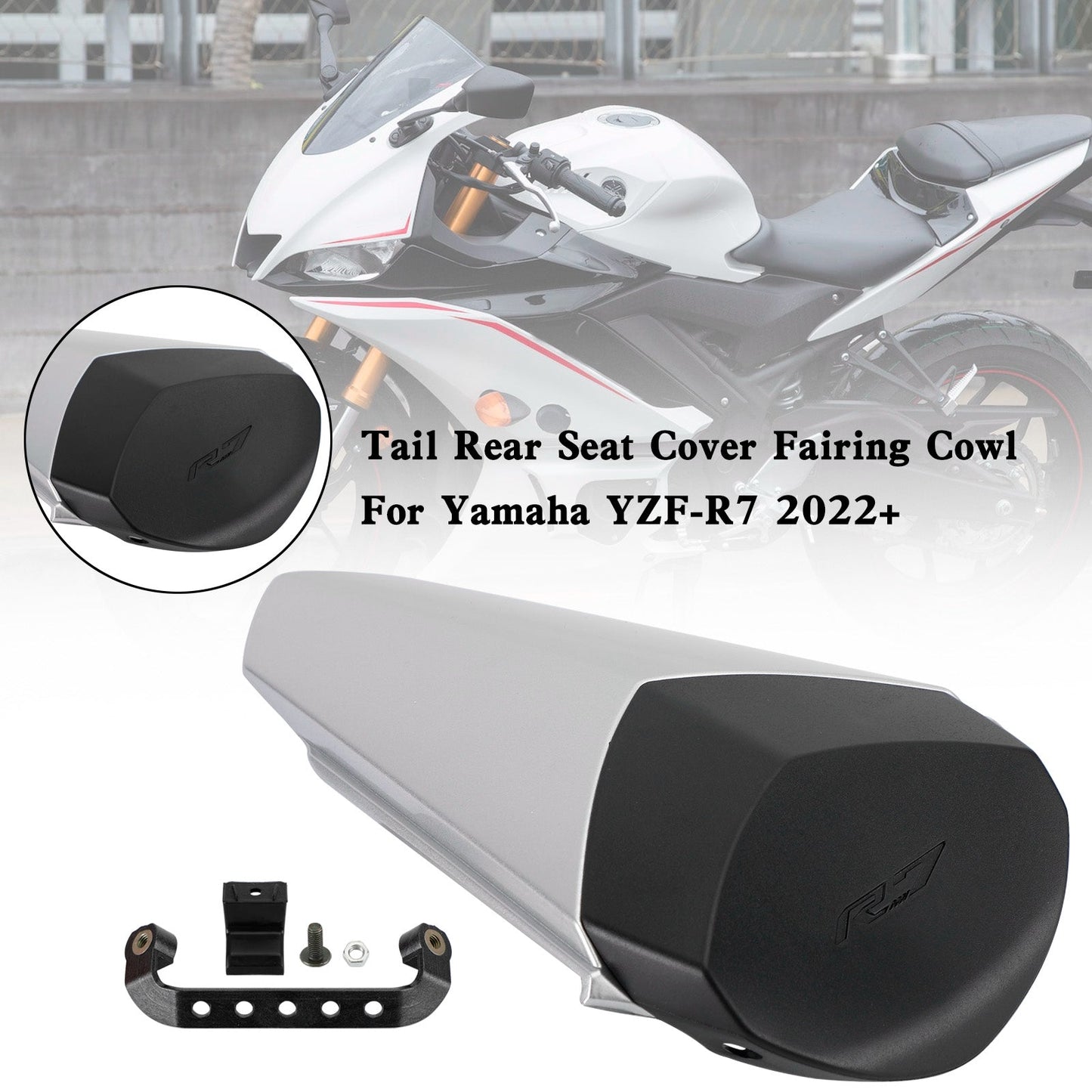 2022-2023 YAMAHA YZF-R7 YZF R7 Tail Rear Seat Cover Fairing Cowl