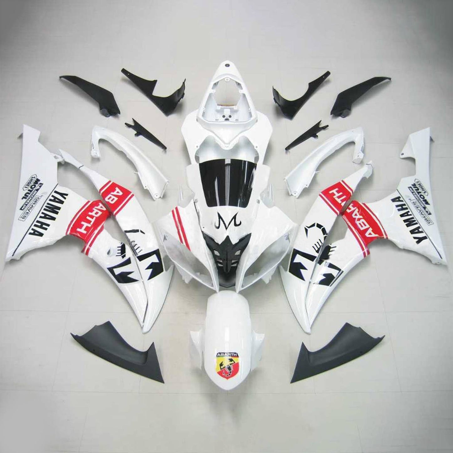 2008-2016 Yamaha YZF 600 R6 Injection Fairing Kit Bodywork Plastic ABS #134