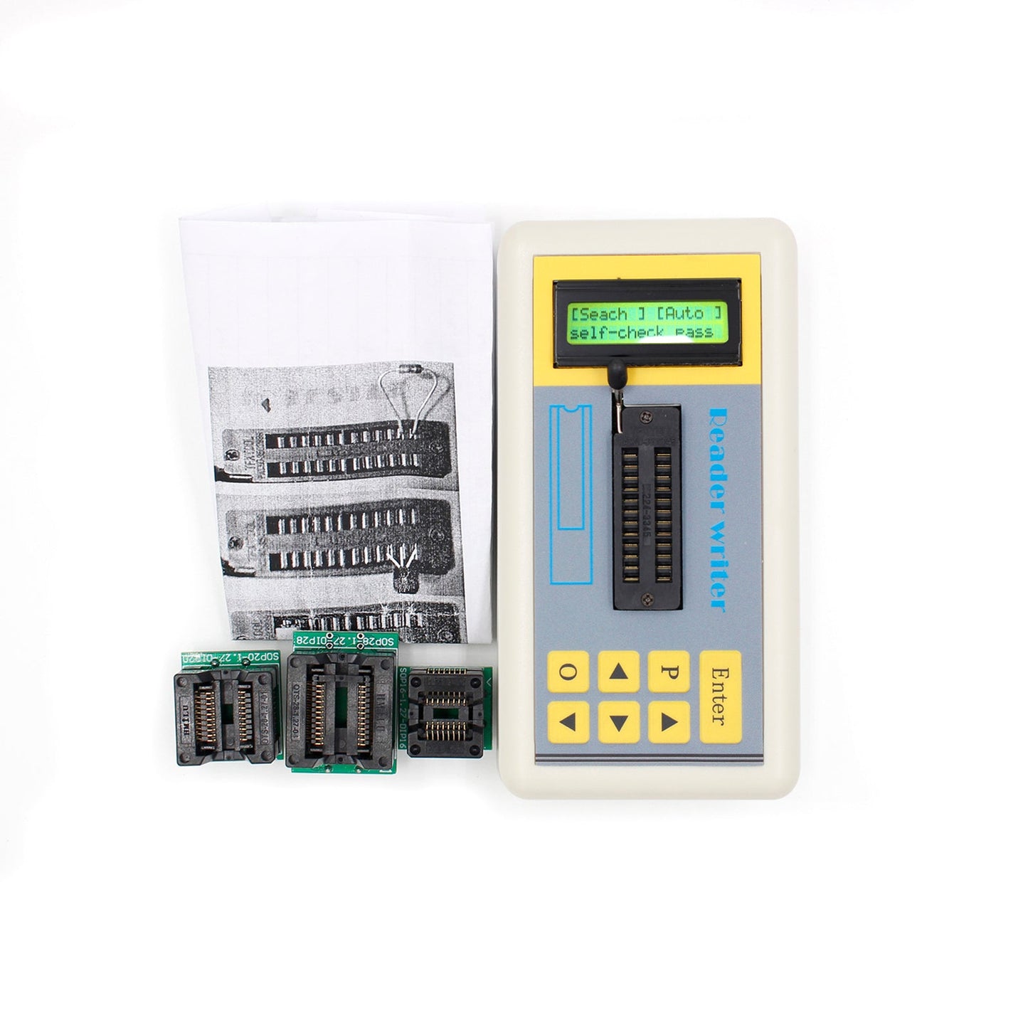 Integrated Circuit Ic Tester Transistor Tester With Lcd Display Screen