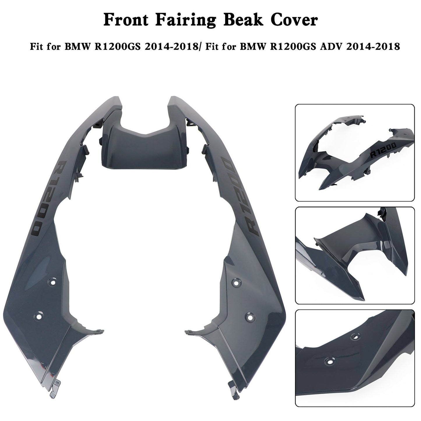 2014-2018 BMW R1200GS / ADV Front Nose Fairing Beak Fender Cover