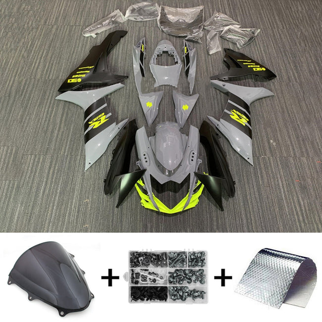 2011-2024 Suzuki GSXR 600/750 K11 Amotopart Injection Fairing Kit Bodywork Plastic ABS #101