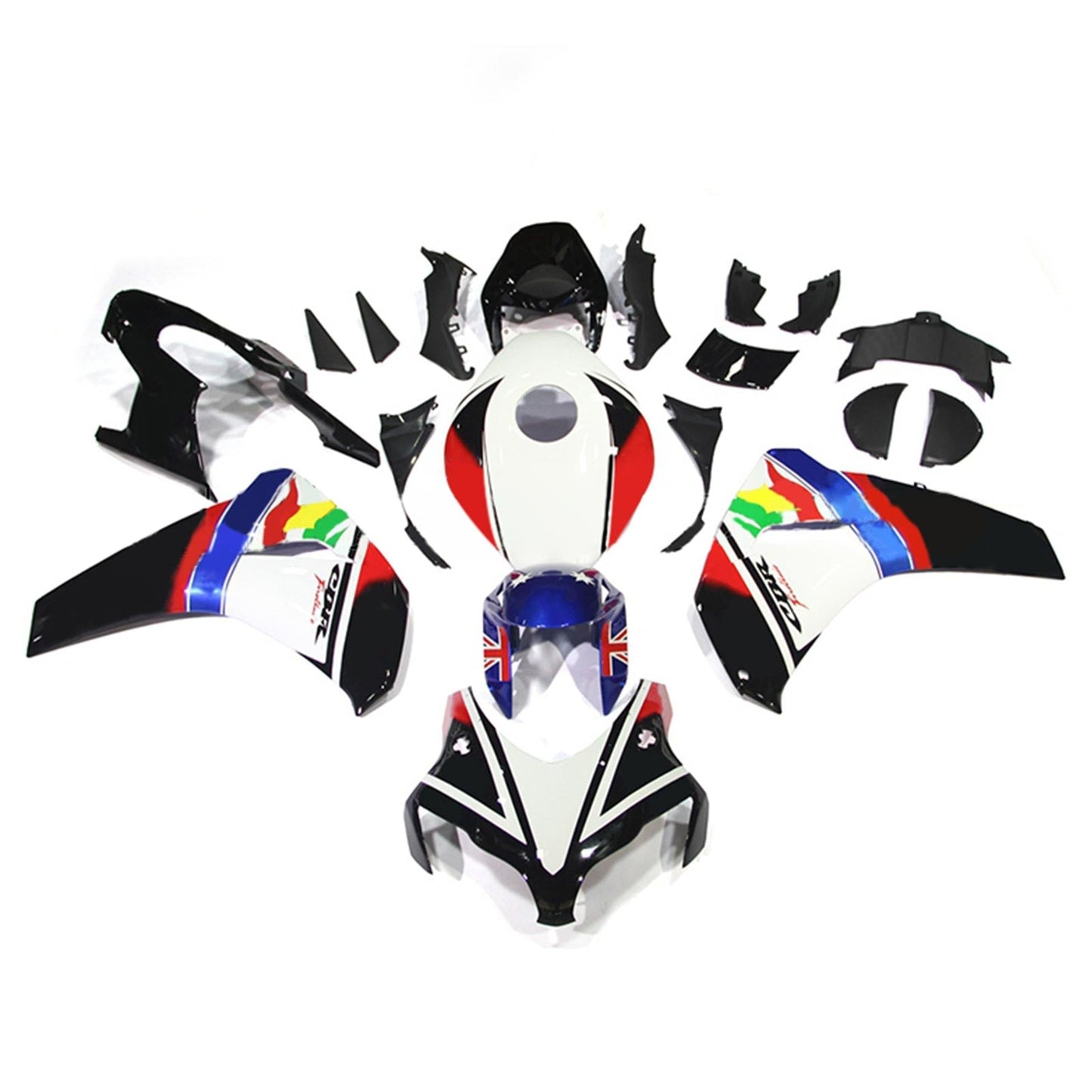 2008-2011 Honda CBR1000RR Injection Fairing Kit Bodywork Plastic ABS#180