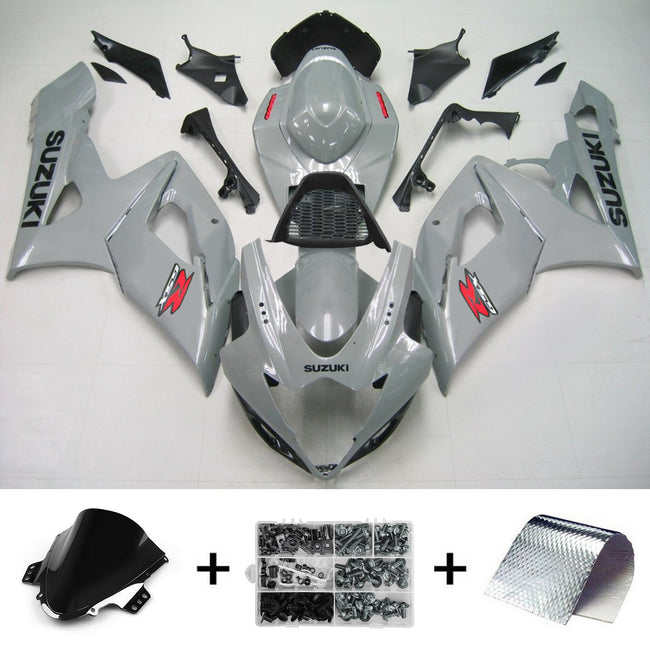 2005-2006 Suzuki GSXR1000 K5 Amotopart Injection Fairing Kit Bodywork Plastic ABS #154