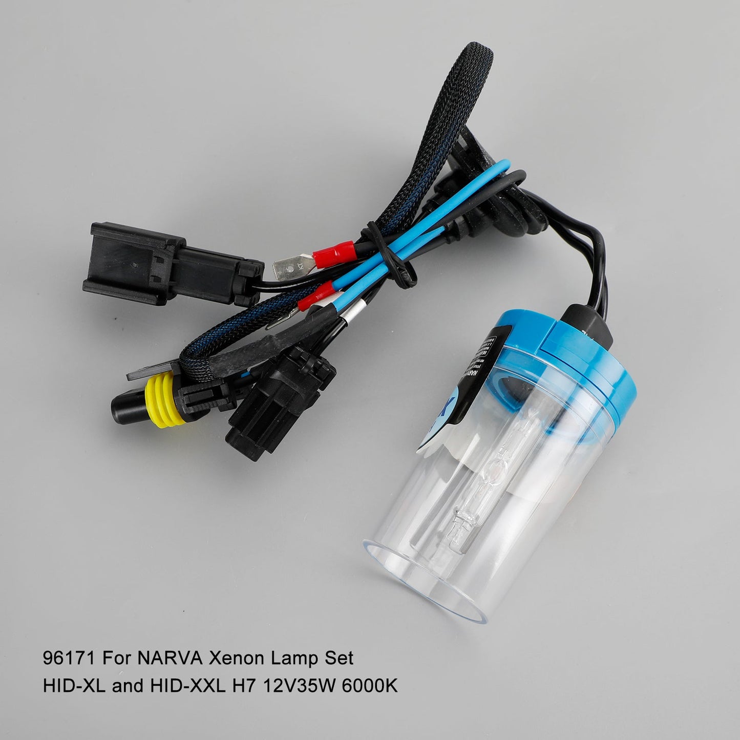 96171 For NARVA Xenon Lamp Set HID-XL and HID-XXL H7 12V35W 6000K