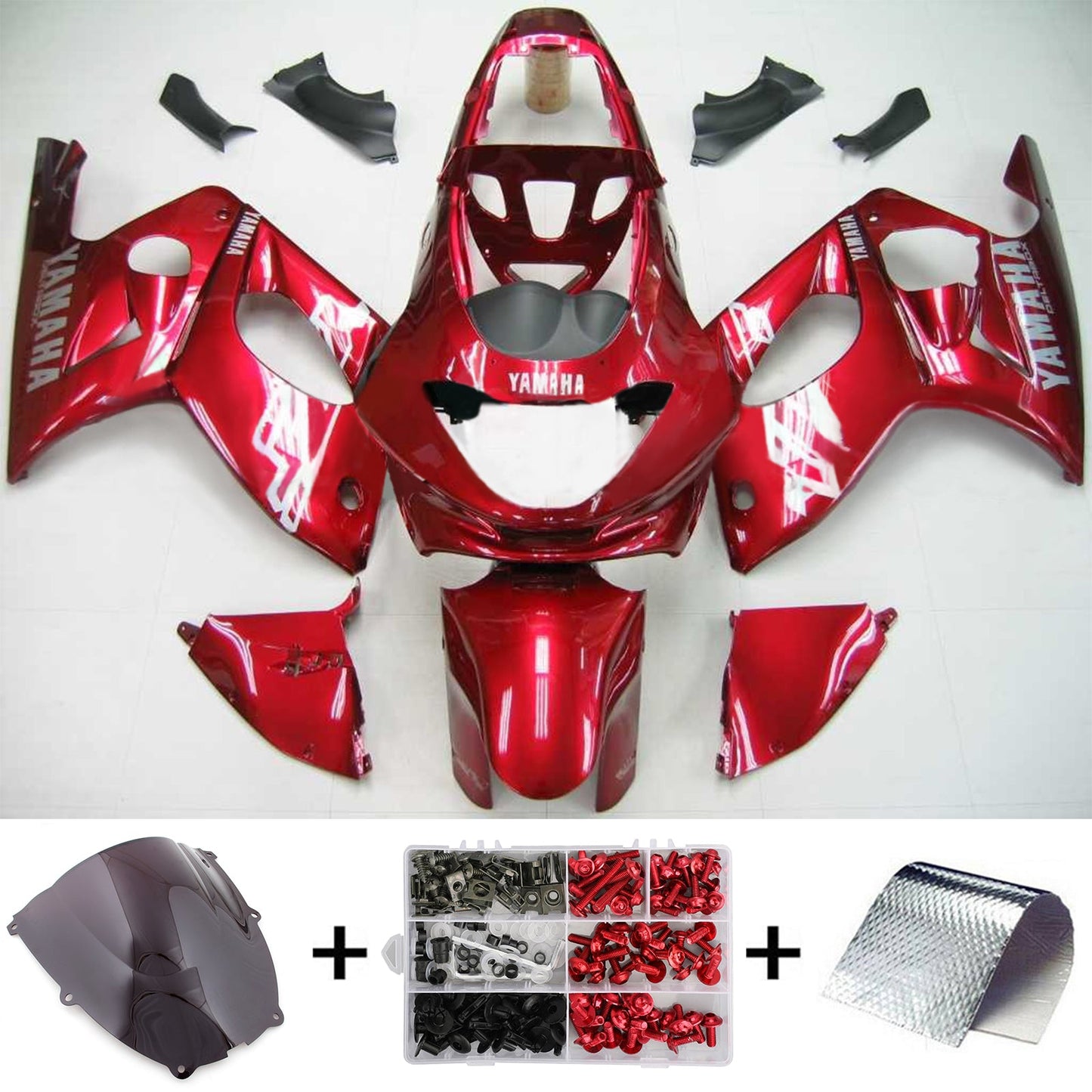 1996-2007 Yamaha YZF 600R Thundercat Amotopart Injection Fairing Kit Bodywork Plastic ABS #110