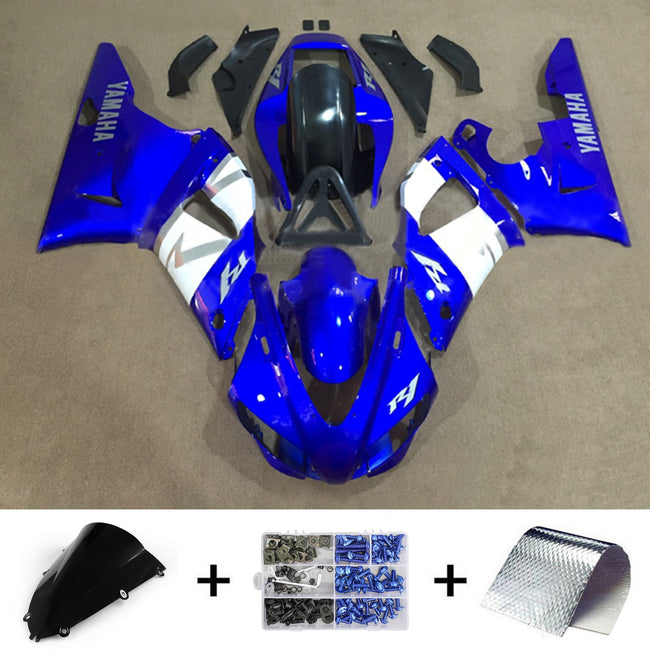 1998-1999 Yamaha YZF 1000 R1 Injection Fairing Kit Bodywork Plastic ABS#124