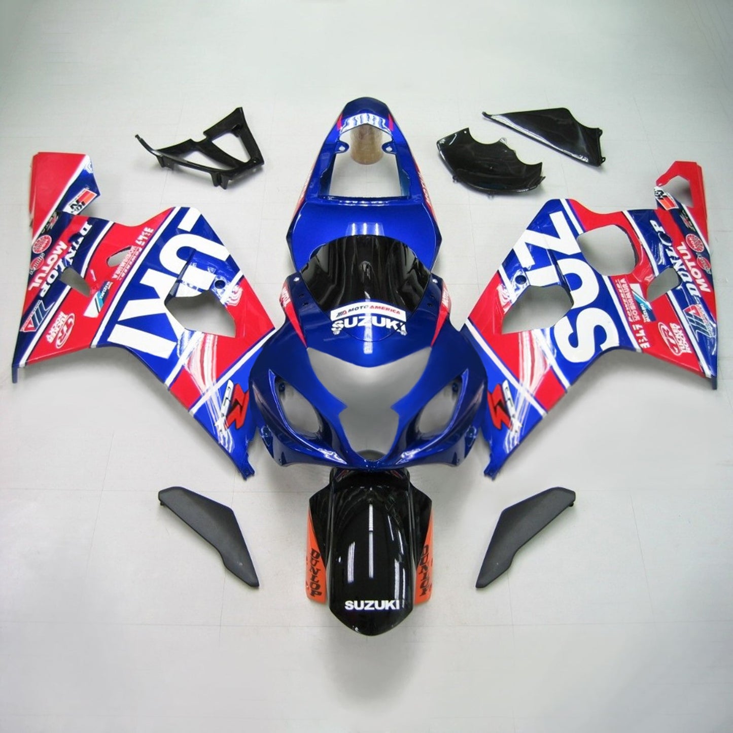 2004-2005 Suzuki GSXR 600/750 K4 Amotopart Injection Fairing Kit Bodywork Plastic ABS #142