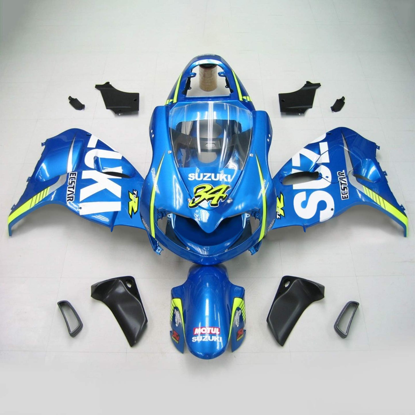 1998-2003 Suzuki TL1000R Amotopart Injection Fairing Kit Bodywork Plastic ABS #133