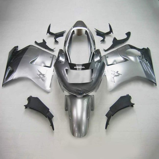 1996-2007 Honda CBR1100XX SuperBlackBird Amotopart Injection Fairing Kit Bodywork ABS #111