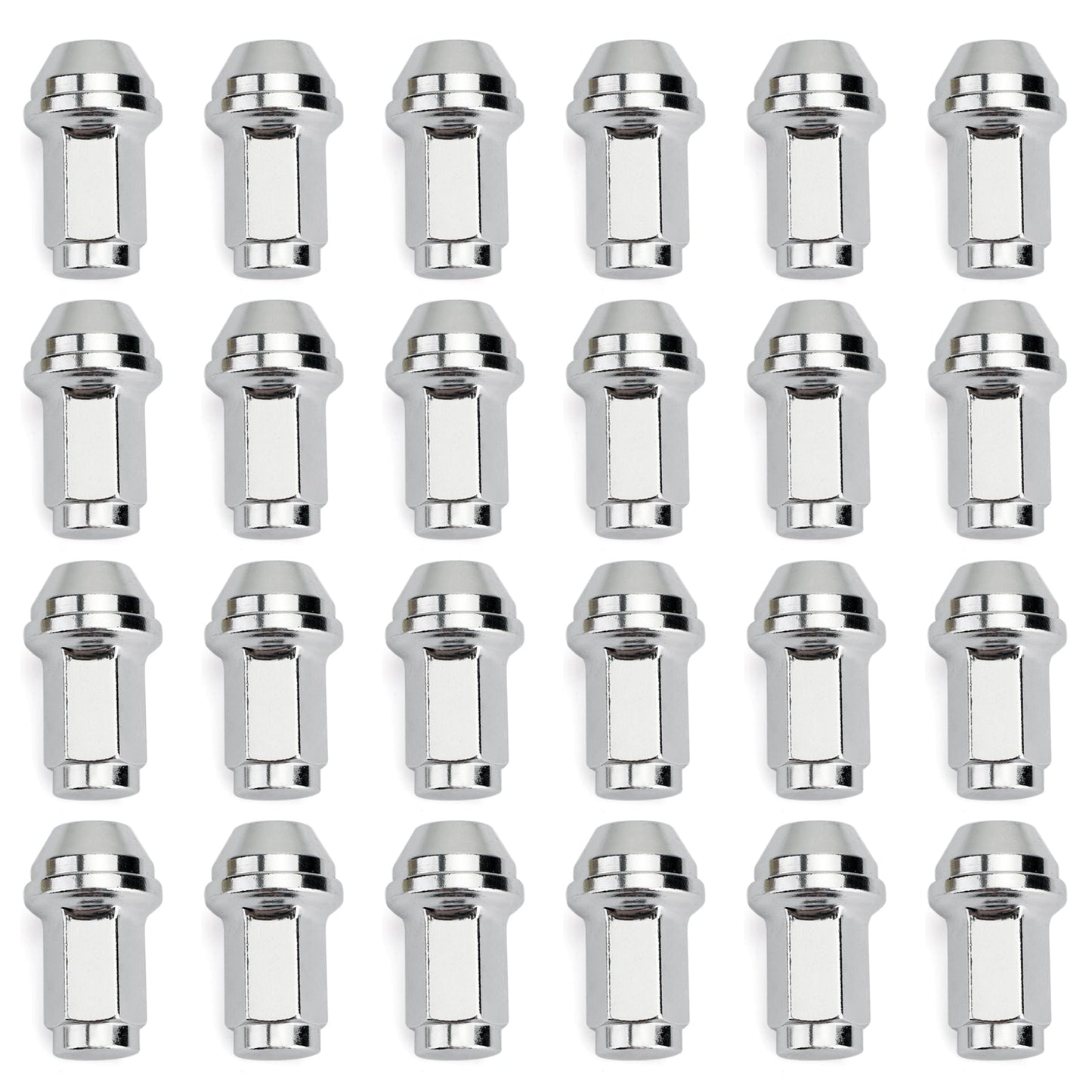 24pcs 14x2 Stainless Lugs Nuts For Ford F150 Expedition Lug 4L3Z-1012-A