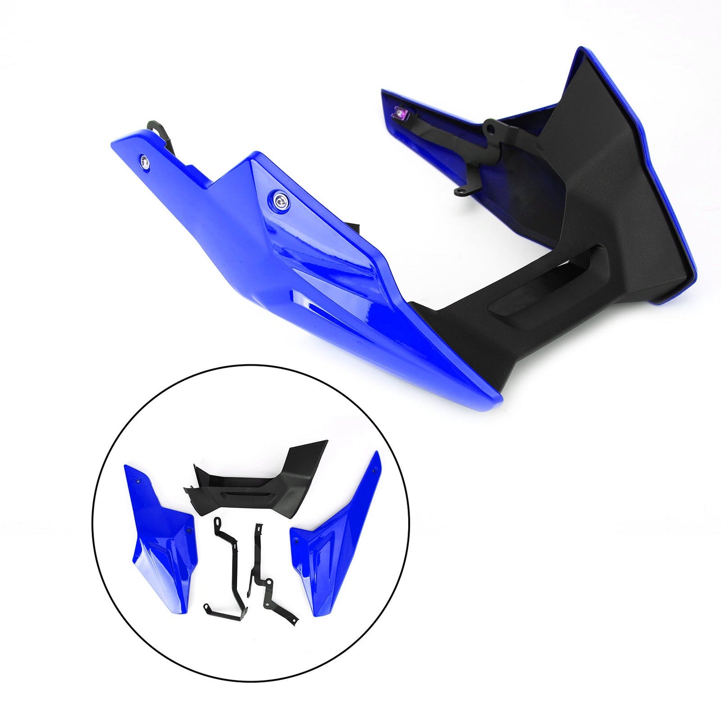 Engine Panel Belly Pan Lower Cowling Cover Fairing for BMW F900R/F900XR 2020-21 Blue