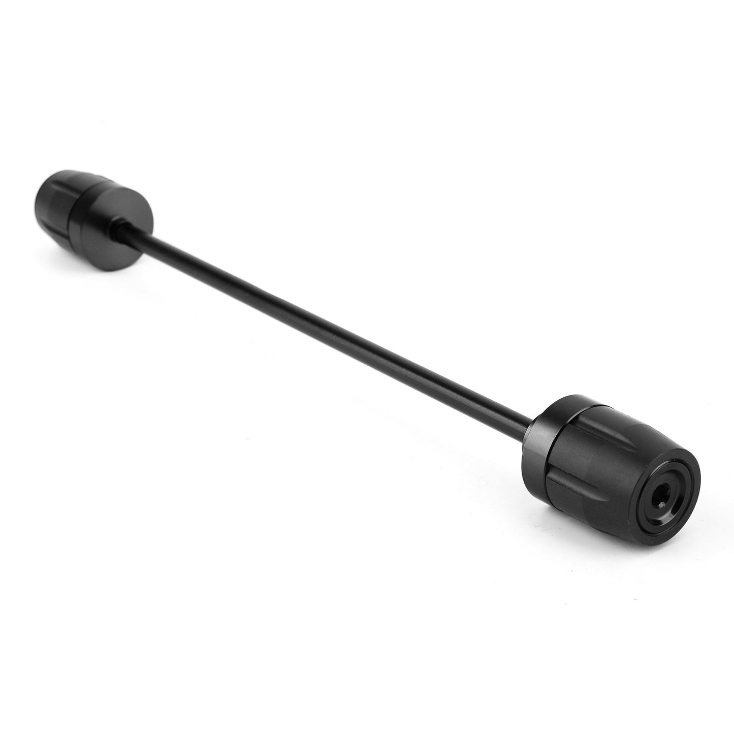 FRONT Axle Fork Crash Sliders Wheel Pad Black for Yamaha Tenere 700 T7 19-2021