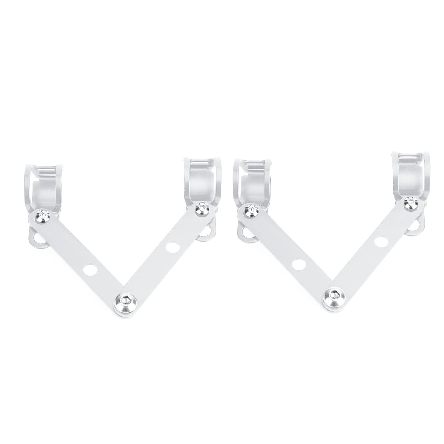 41mm-51mm Fork Black Headlight Mount Bracket Motorcycle Head Lamp Holder Adapter