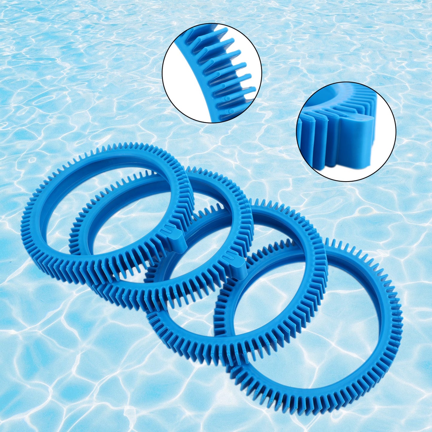 896584000-143 For Select Pool Cleaners Front Tire For Poolvergnuegen And Hayward