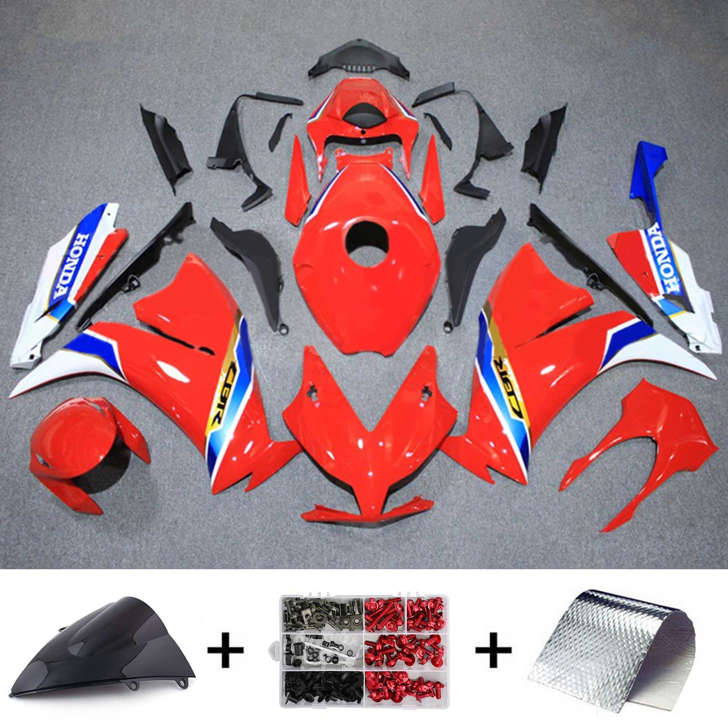 2012-2016 Honda CBR1000RR Injection Fairing Kit Bodywork Plastic ABS#174