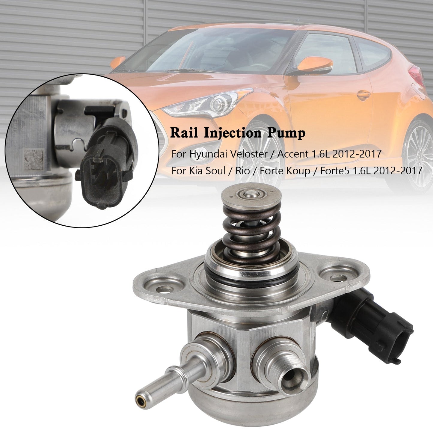 2012-2017 Hyundai Veloster Accent 1.6L Direct Injection High Pressure Fuel Pump 35320-2B220
