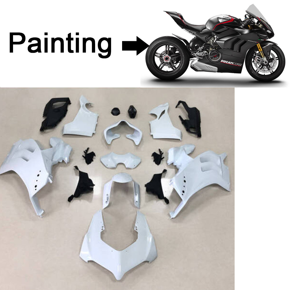 2020-2022 Ducati Panigale V4 V4S V4SP V4R Injection Fairing Kit Bodywork #105 Amotopart