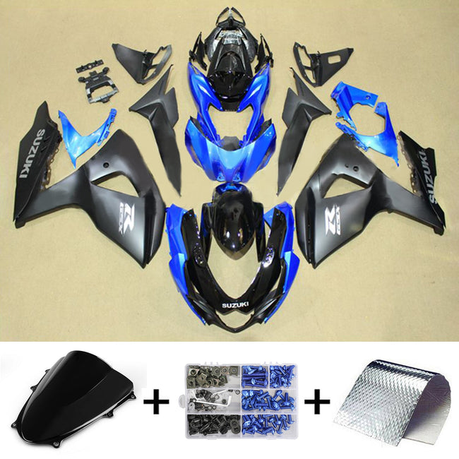 2009-2016 Suzuki GSXR1000 K9 Fairing Kit Bodywork Plastic ABS