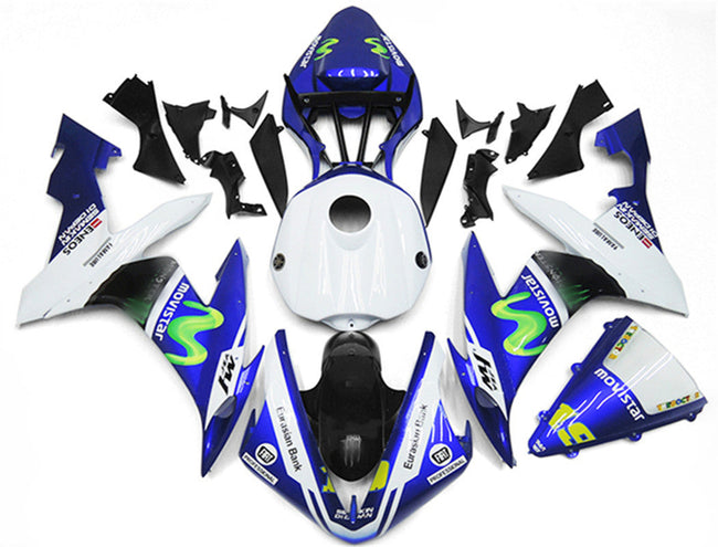 2004-2006 Yamaha YZF 1000 R1 Injection Fairing Kit Bodywork Plastic ABS #27