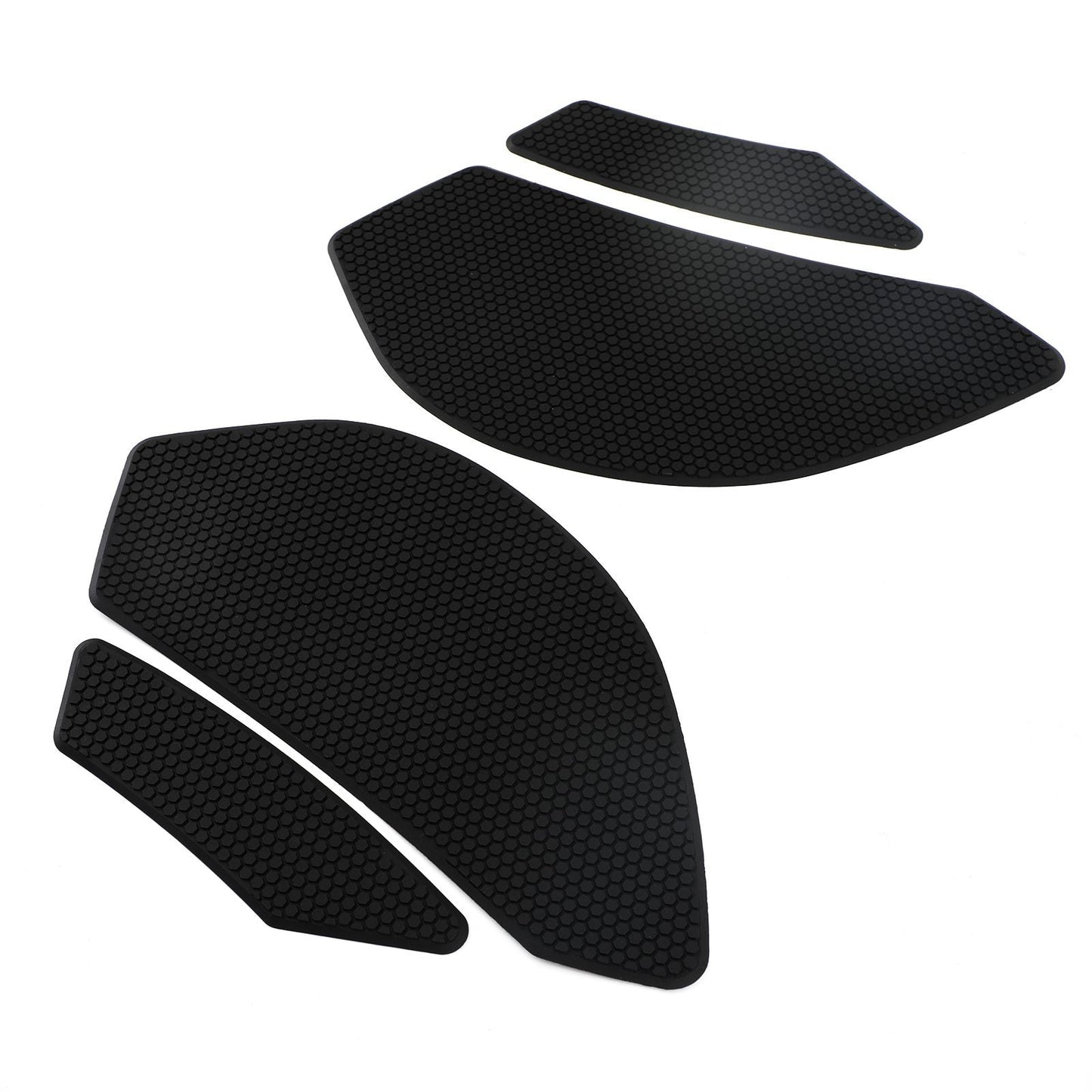 4x Side Tank Traction Grips Pads Fit for Kawasaki ZX6R Ninja ZX600 ZX636 09-19