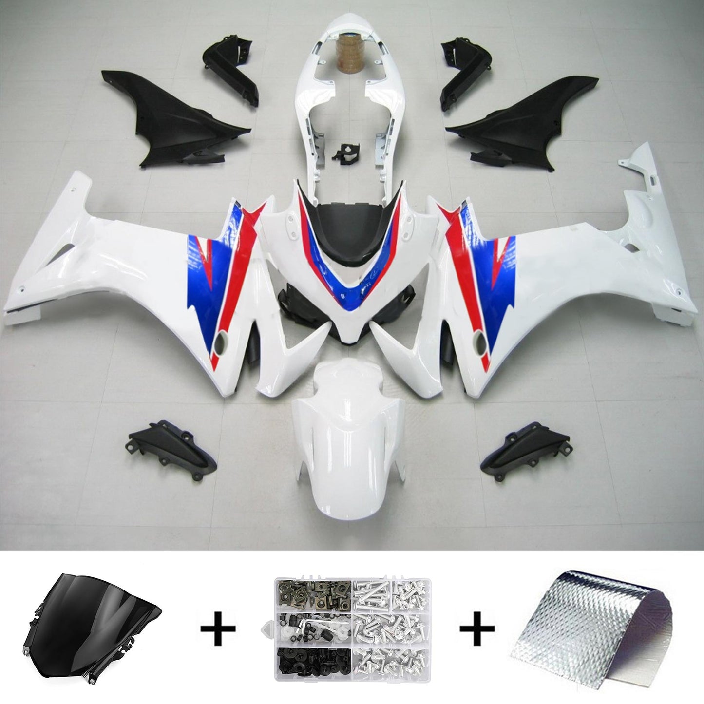 2013-2015 Honda CBR500R Amotopart Injection Fairing Kit Bodywork Plastic ABS #109