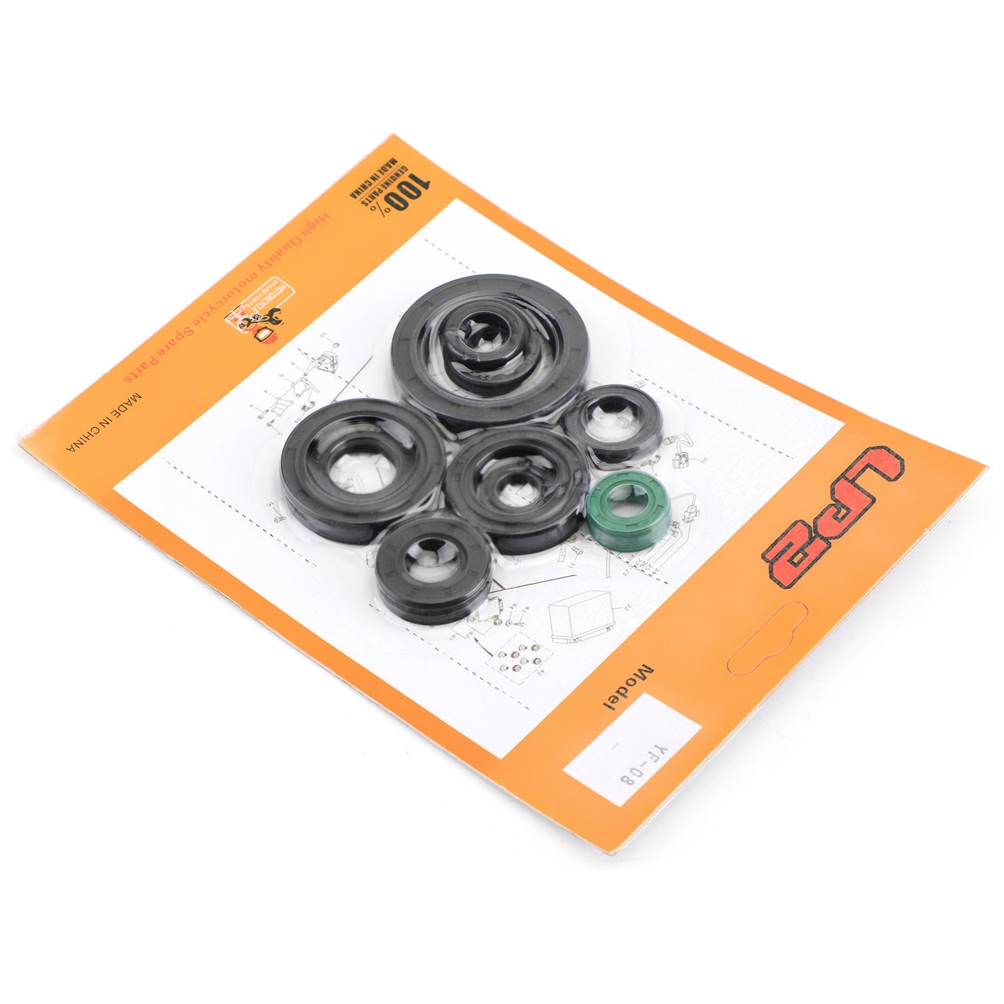 10pcs Engine Oil Seal Kit for Honda CR125R CR125 CR 125 125R 1987-2003