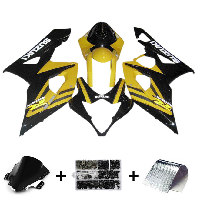 2005-2006 Suzuki GSXR1000 K5 Fairing Kit Bodywork Plastic ABS