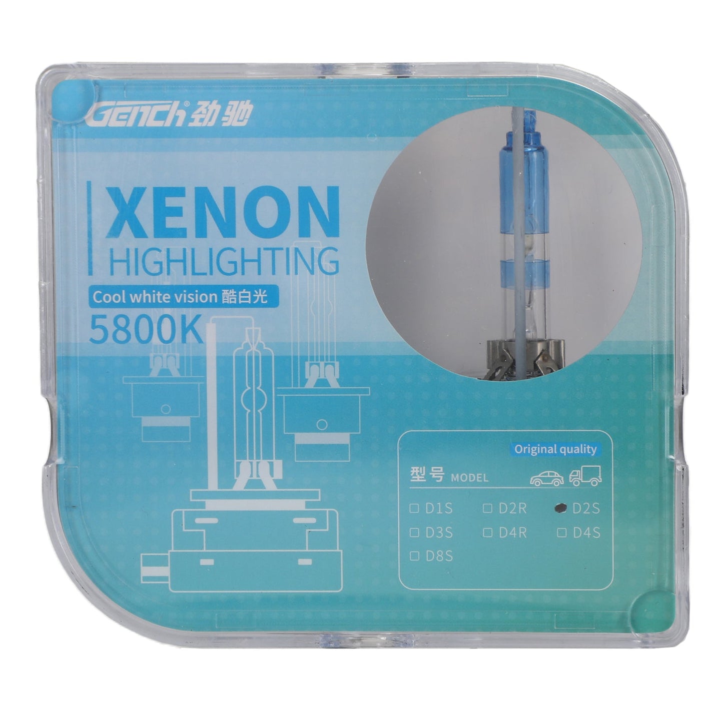 For Gench Xenon Highlighting Headlight Cool White Vision D1SCWV 5800K