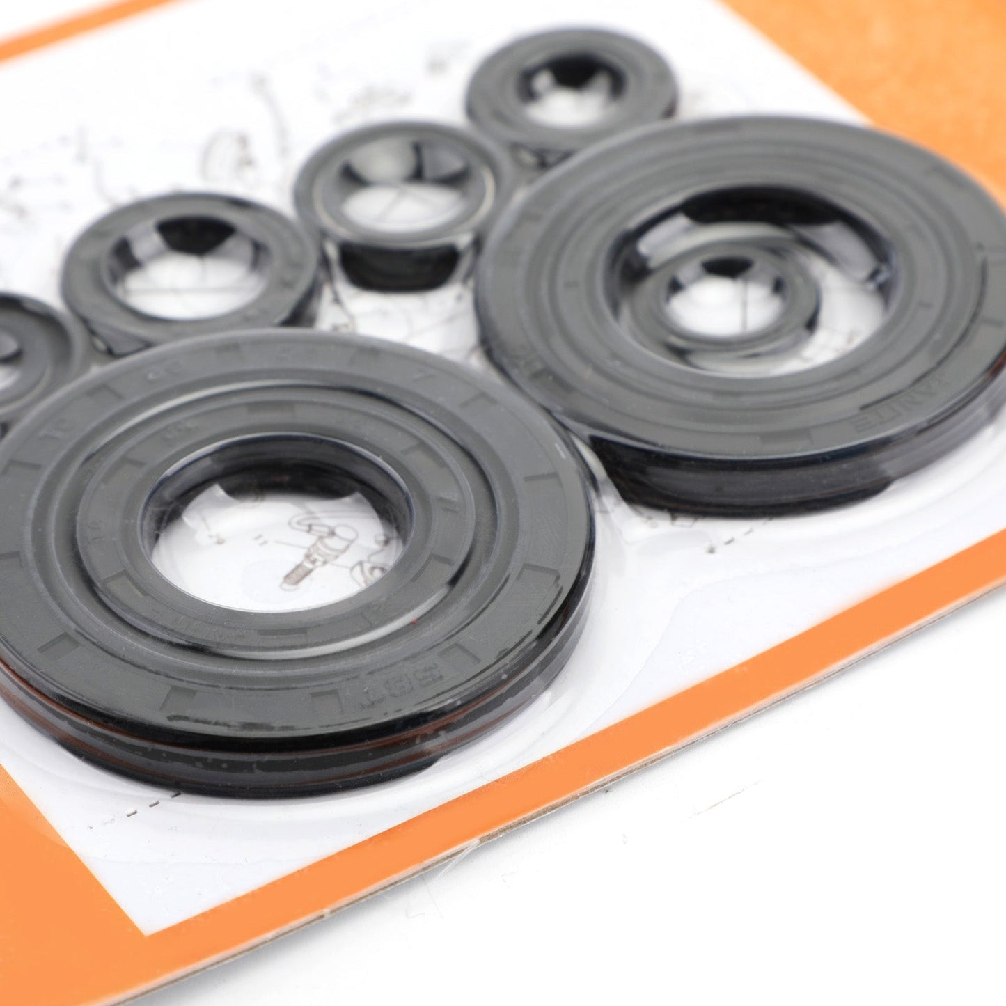 9pcs Engine Oil Seal Kit Set for Honda CRF250R 2010-2017 crf250r CRF-250R
