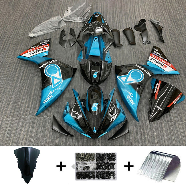 2009-2011 Yamaha YZF 1000 R1 Injection Fairing Kit Bodywork Plastic ABS#168