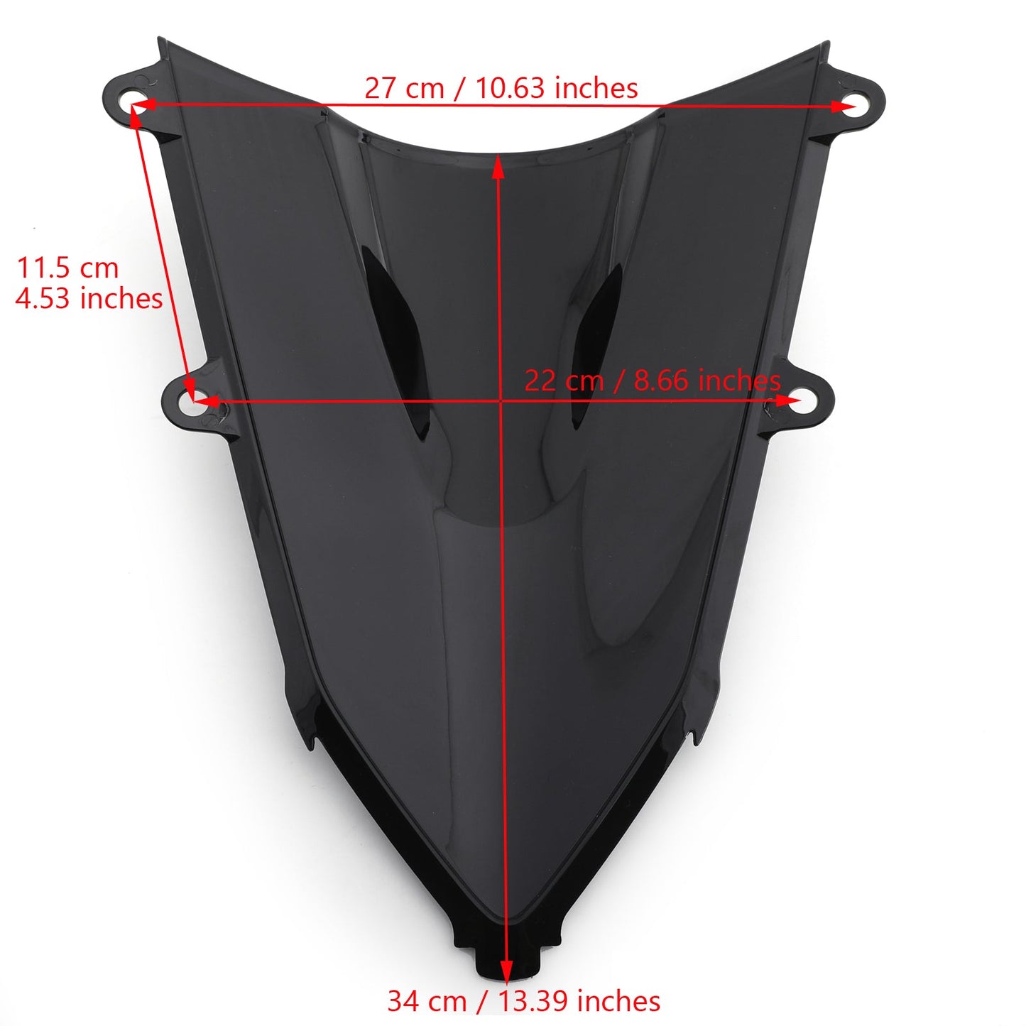 1x ABS Motorcycle Windshield Windscreen For Honda CBR650R CBR 650 R 2019-2022