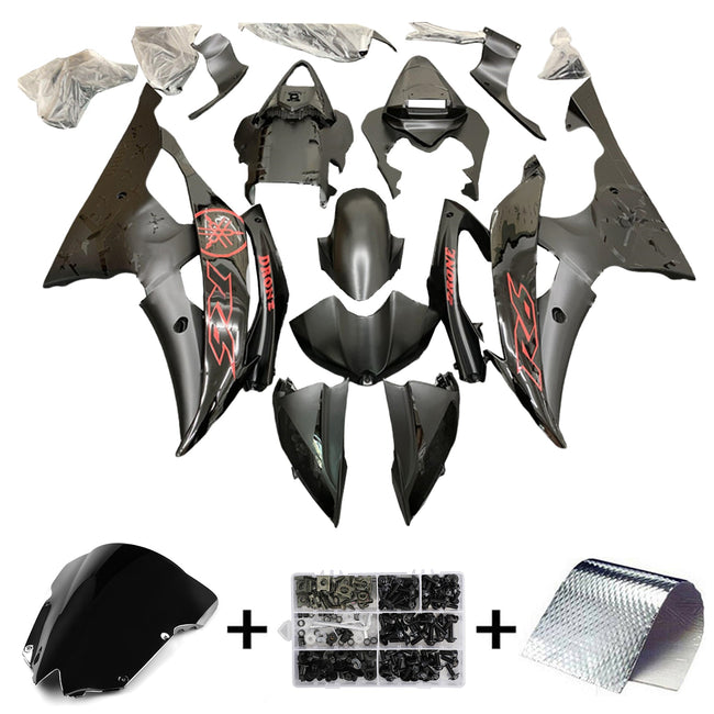 2008-2016 Yamaha YZF 600 R6 Fairing Kit Bodywork Plastic ABS