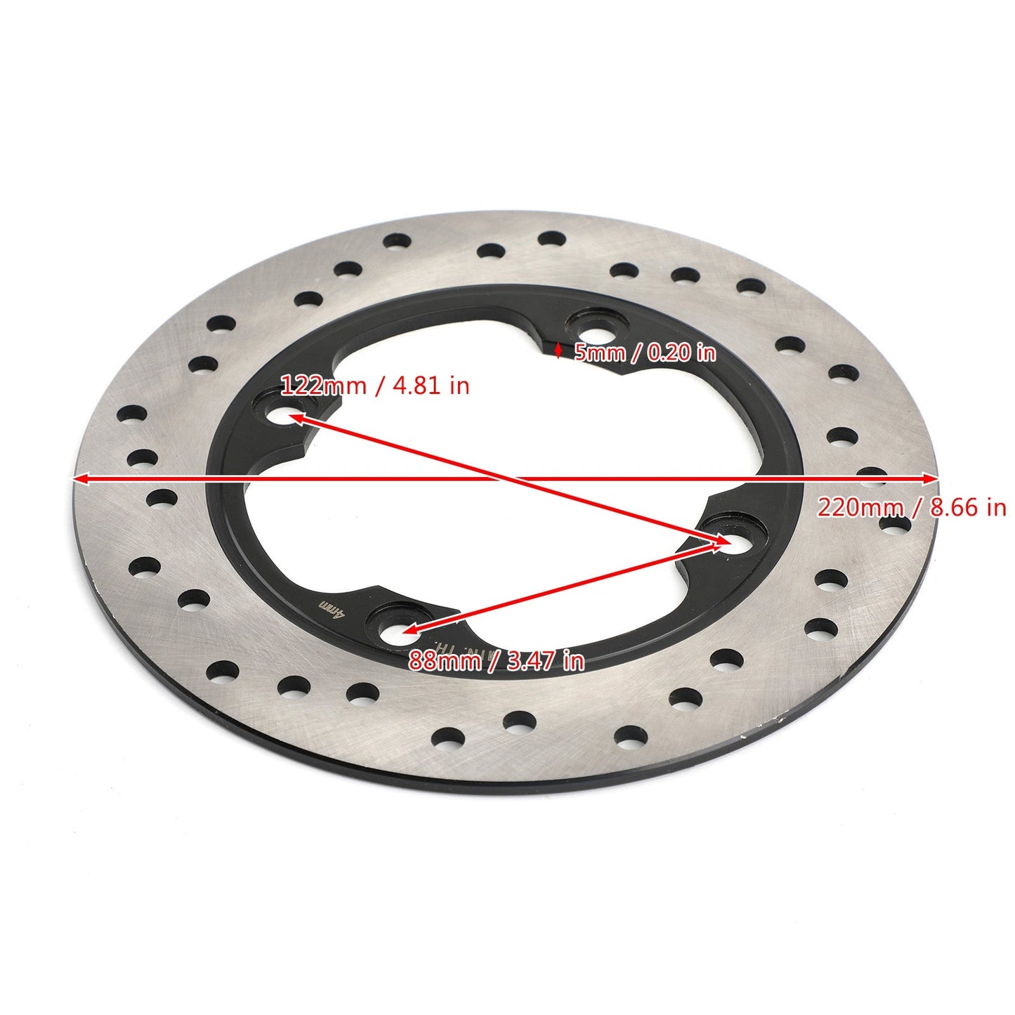 Rear Brake Disc Rotor for Triumph TT 600 Daytona 595 600 675 955i 96-12 T2025200