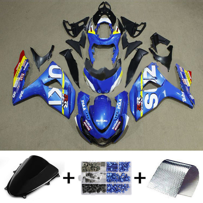 2009-2016 Suzuki GSXR1000 K9 Fairing Kit Bodywork Plastic ABS