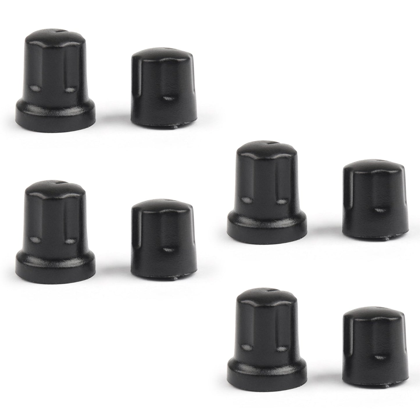 4Set Volume Control Knob + Channel Selector Knob Cap For Motorola GP88 LTS2000 Radio