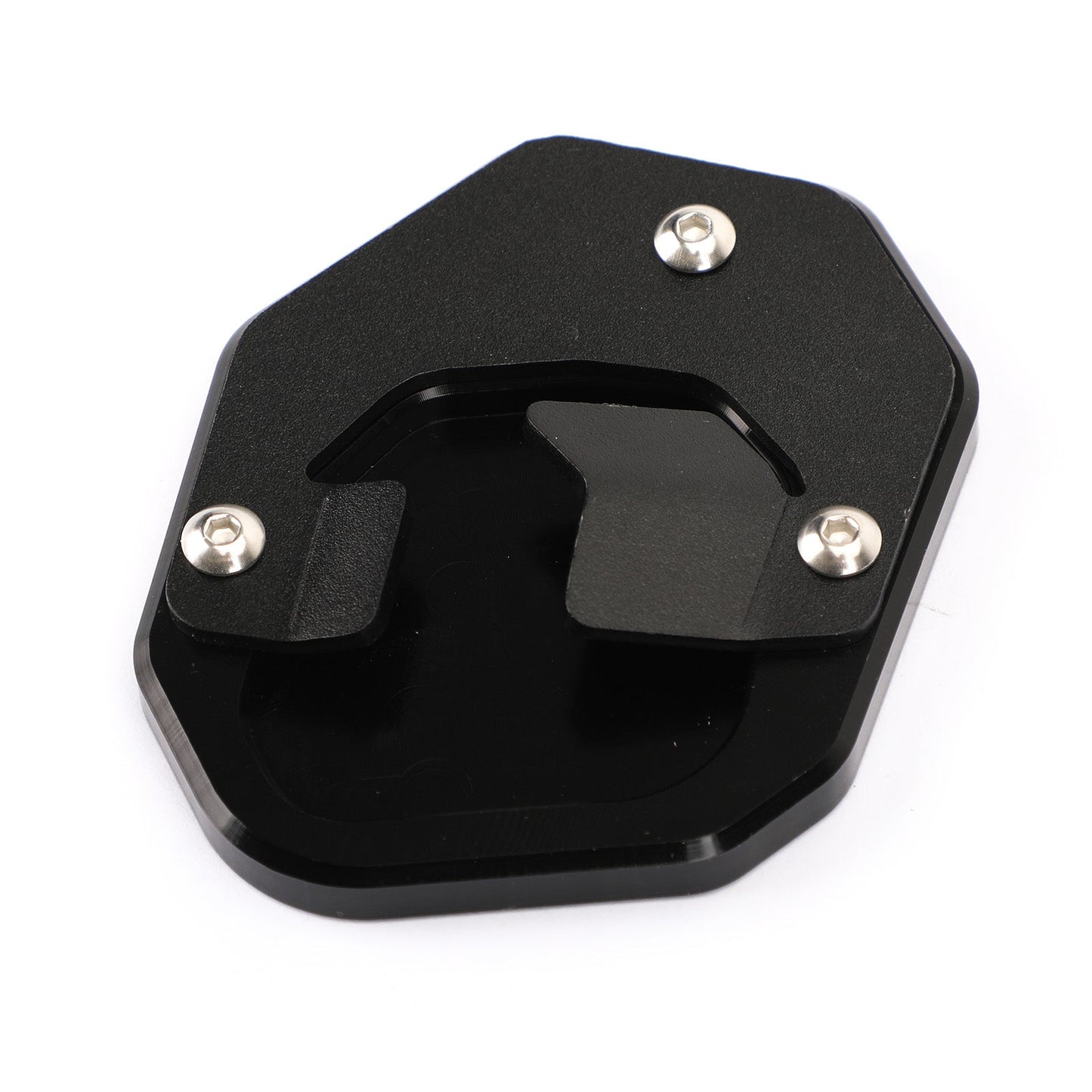 Kickstand Side Stand Extension Pad Fit For Yamaha Tenere 700 2019-2020 BLK