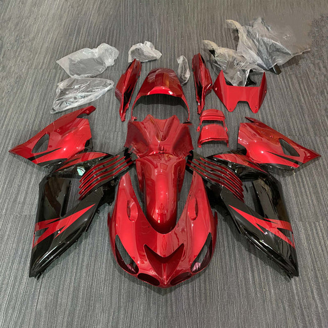 2006-2011 Kawasaki ZX14R Injection Fairing Kit Bodywork Plastic ABS#113