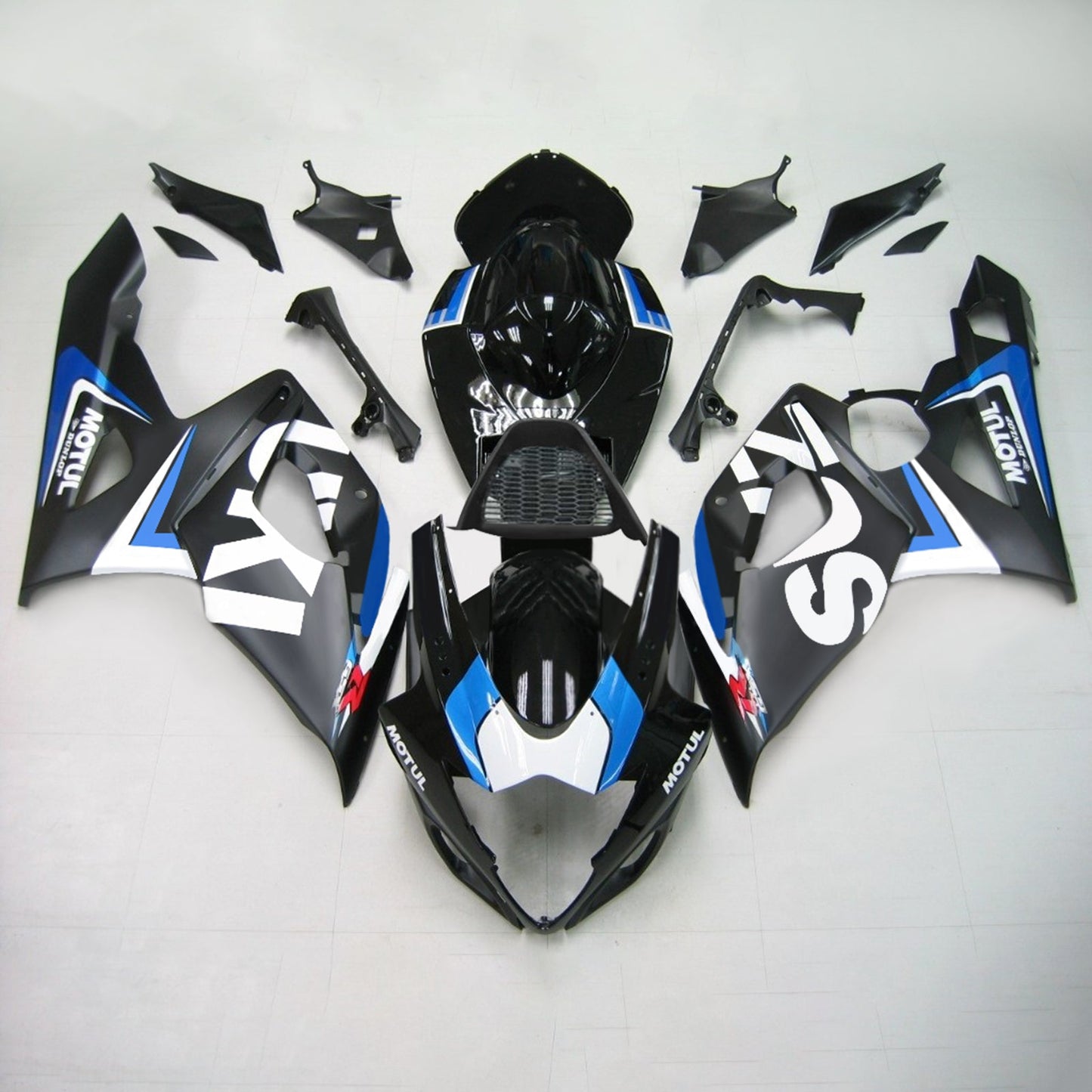 2005-2006 Suzuki GSXR1000 K5 Amotopart Injection Fairing Kit Bodywork Plastic ABS #161