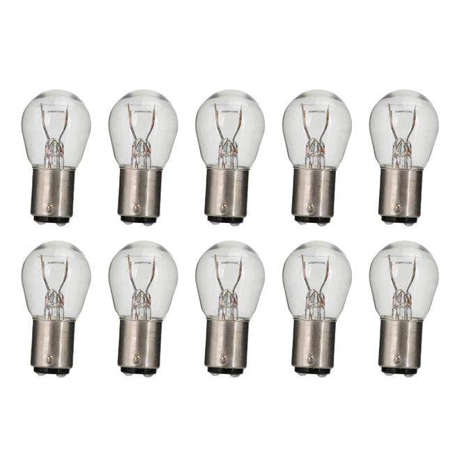 10x For OSRAM General Lighting Halogen Auxiliary Light P21/5W 12V BAY15d