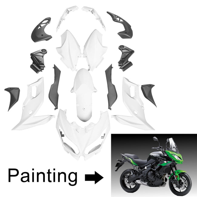 2015-2021 Kawasaki Versys 650 Amotopart Injection Fairing Kit Bodywork Plastic ABS #106